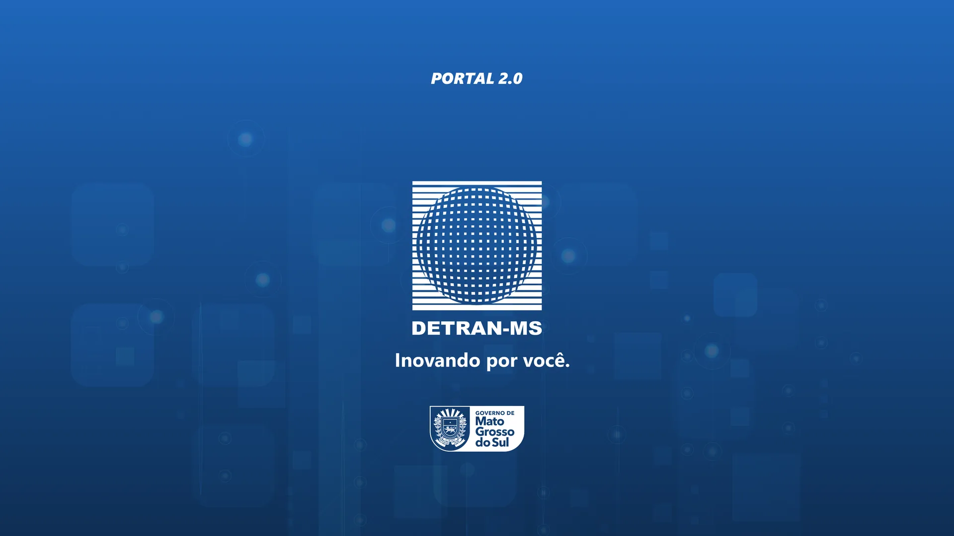 Portal Meu Detran - Hero image